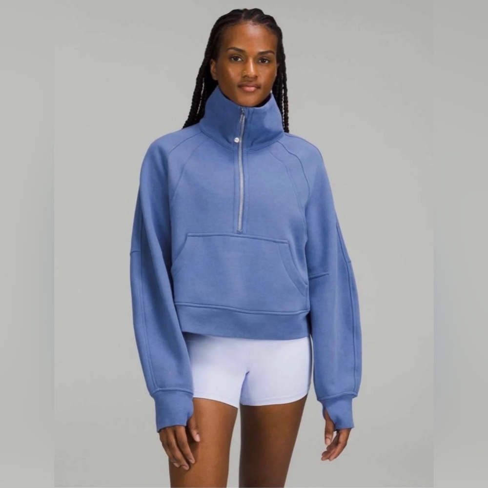 LuluLemon Funnel Neck Half Zip Scuba Sweatshirt